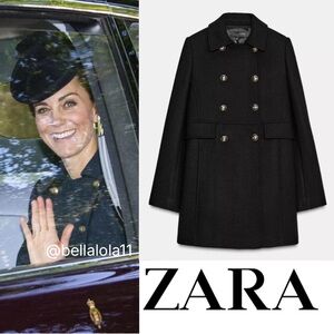 KATE MIDDLETON DOUBLE BREASTED COAT